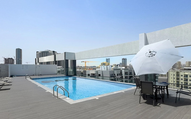 Charming 1bedroom With Pool and gym in Arjan