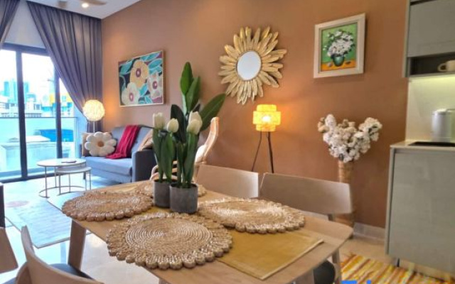Lucentia|Springtime 1BR facing KLCC| Infinity pool – Guest Rooms – Kuala Lumpur