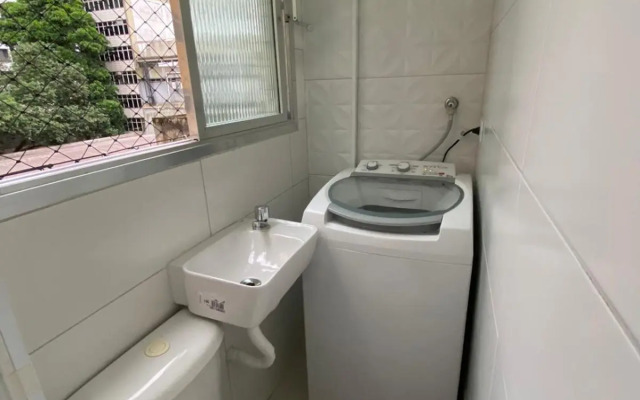 Apartamento na praia de Santos