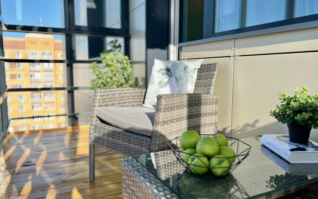 Апартаменты SunVille (Санвиль) на улице Сибгата Хакима 52