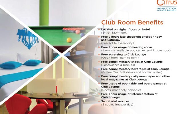 Citrus Hotel Johor Bahru by Compass Hospitality