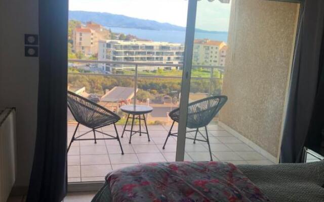 T3 vue imprenable sur le golfe d ajaccio