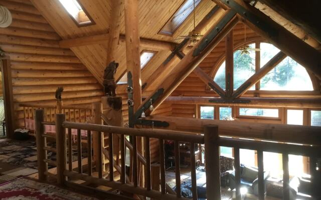 Redwood Log Cabin