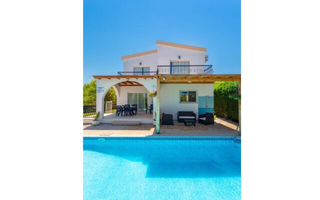 Argaka Sun Villa Tessera Large Private Pool Walk to Beach Sea Views A C Wifi - 2841