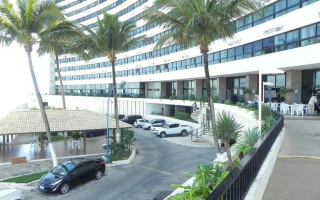 Maravilhoso apartamento 2 quartos vista mar no Ondina Apart