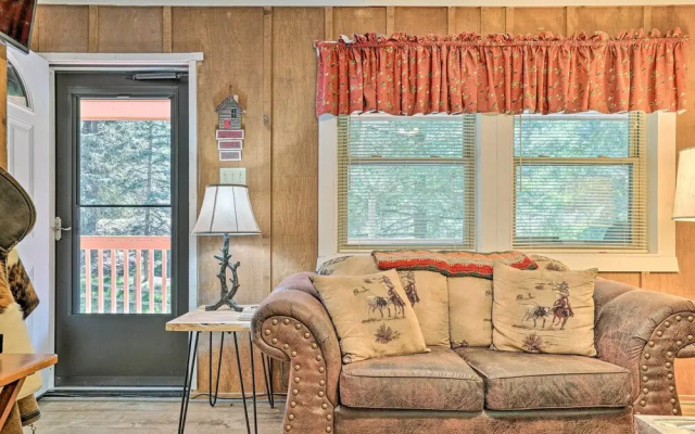 Rustic Cloudcroft Home ~ 2 Mi to Ski Slopes!