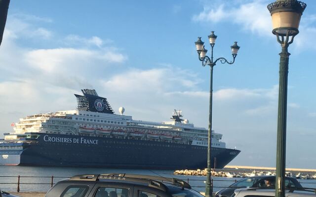 The Navy 62, Central, on the Port of Trapani
