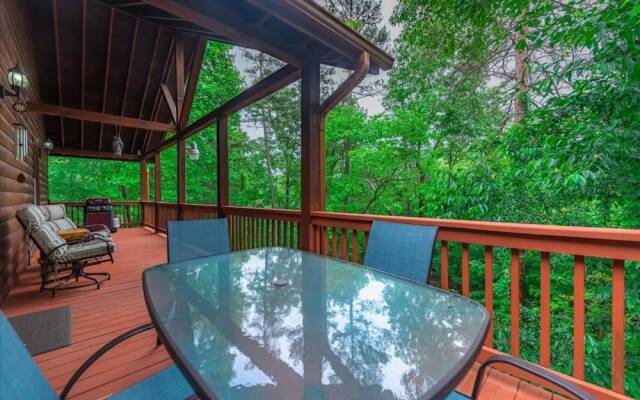 Ricks Retreat-log Cabin Near Blue Ridge hot tub