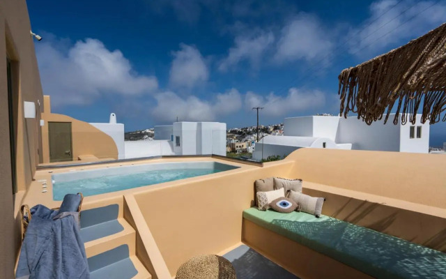 Cave villa Pearl, hot tub/panoramic view