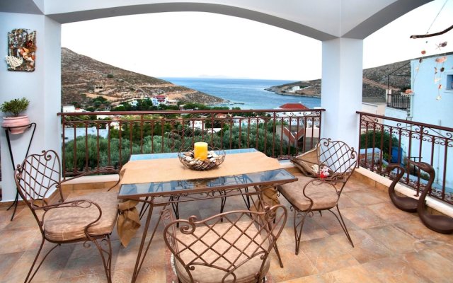 House With 3 Bedrooms in Kalymnos, With Wonderful sea View, Enclosed G