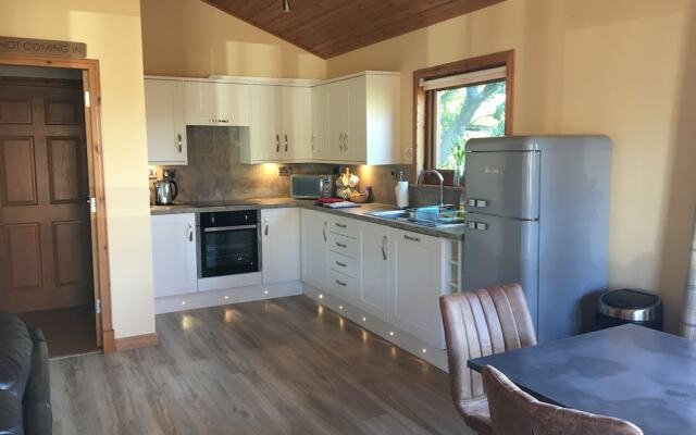 Silver Birch Lodge With Hot Tub Near Cupar, Fife