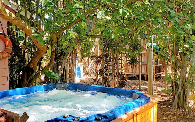 Shaded Beachtown Vacation Estate (102-22)