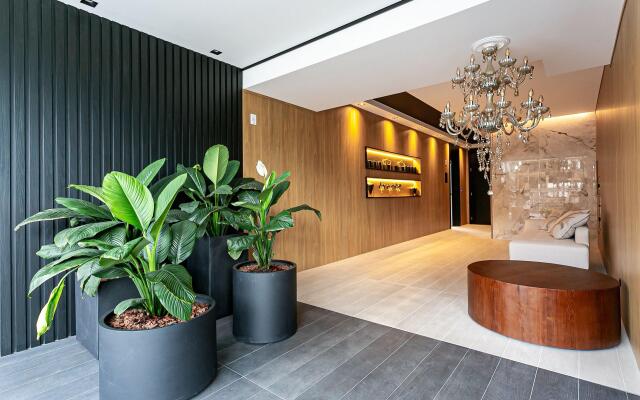 Rooftop com piscina em Jurerê Internacional #JA23