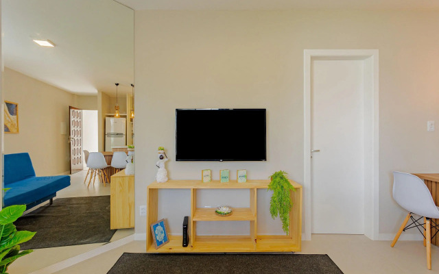 VT05 Maravilhoso Quarto e Sala a 300m da Praia