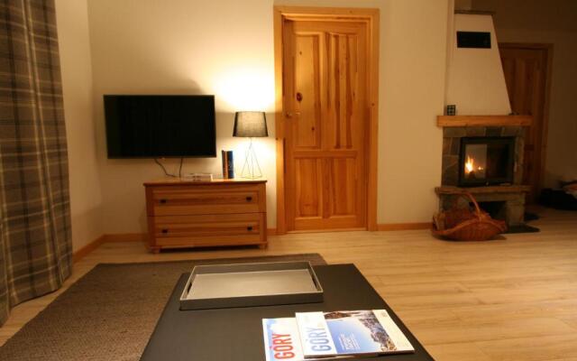 Apartament Willa Hrube parter z tarasem i kominkiem