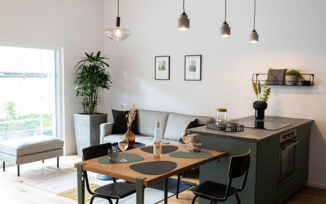 Stilvolle Wohnung mit ruhig gelegenem Balkon