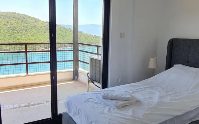 Amazing Flat w Shared Pool Near Beach in Milas