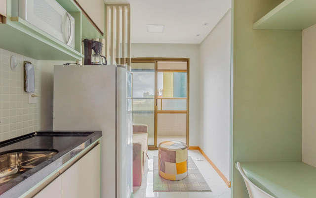 CZ01 Lindo Quarto e Sala com Vista Mar, Salvador