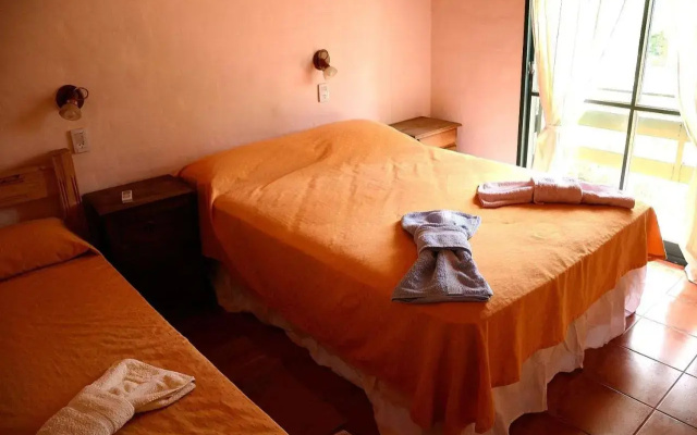 Cabañas Verde y Blanco