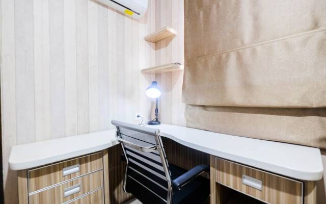 Cozy 1Br Apartment With Workspace At Mustika Golf Residence