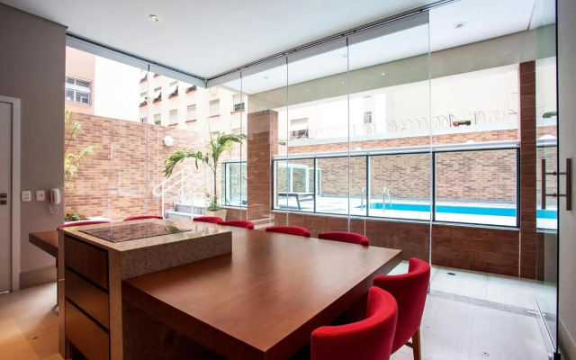 Estanconfor Santos com Vista Mar 2