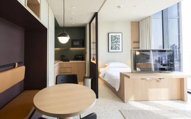 Executive Studio With Burj View at Upside Living