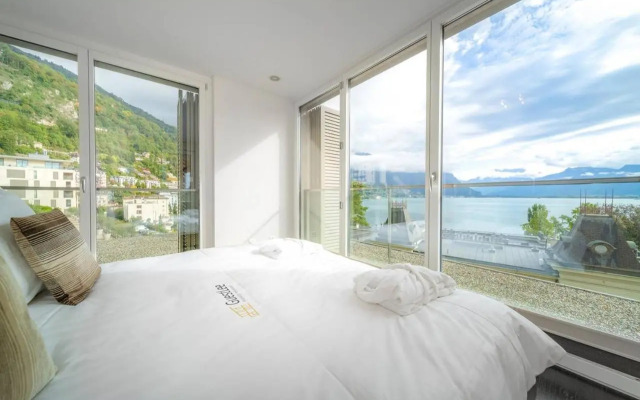 Luxury Apartment Lake View & Center of Montreux by GuestLee