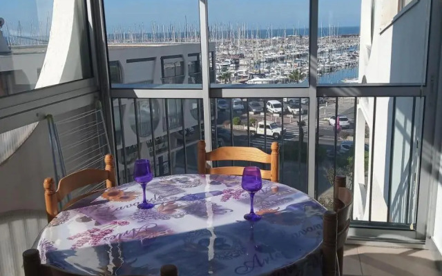 T2 Superbe vue port et mer