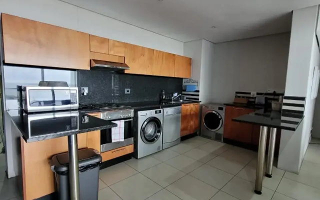 Accommodation Front - Exquisite 6 Sleeper Apartment with Ocean Views