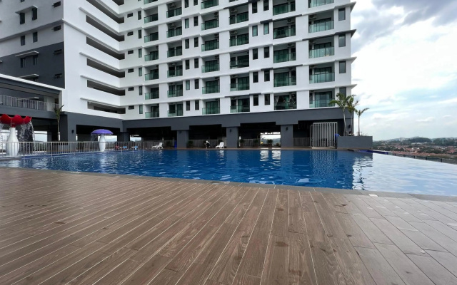Vista Bangi 1 Bedroom service apartment with swimming pool – Pool – Kajang