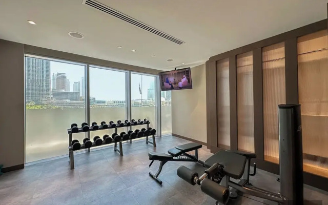 WelHome - Luxury Apartment Facing Burj Khalifa With Terrace