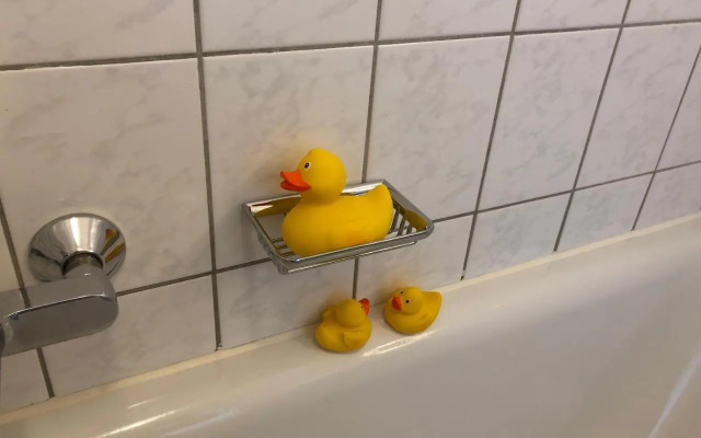 Studio Ochsenfurt mit sonnigem Balkon