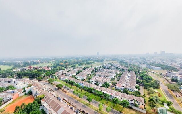 Modern Studio Apartment M-Town Residence Near Shopping Mall