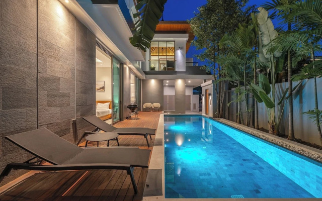Pool Villa Near Beach Boat Avenue V219