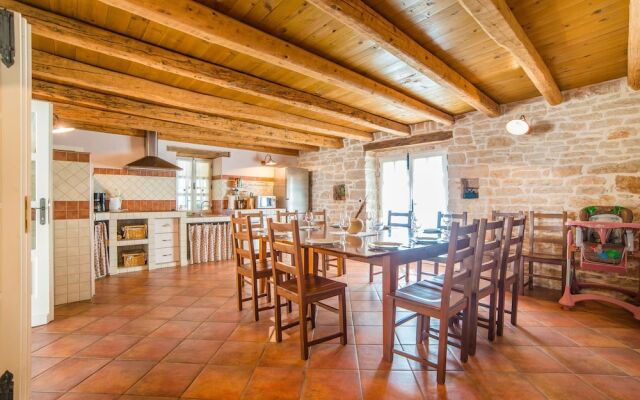 Enchanting villa with beautiful stone architecture