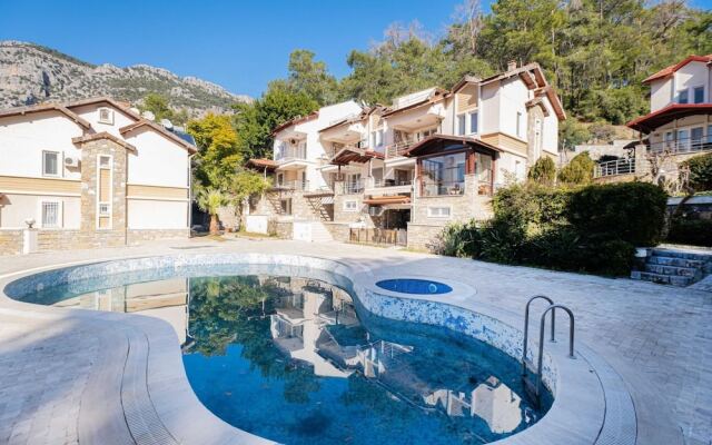 Great House With Shared Pool and Balcony in Gocek
