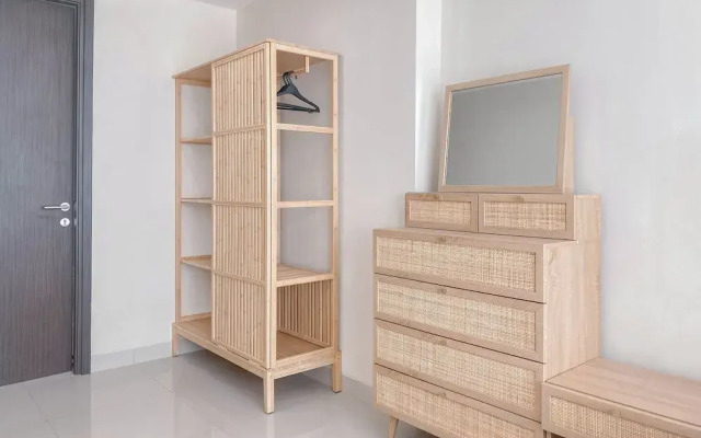 Spacious and Combined 1BR Apartment at Nine Residence