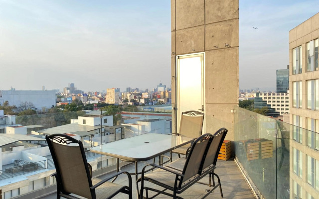Sky Coyoacan Depto con terraza privada