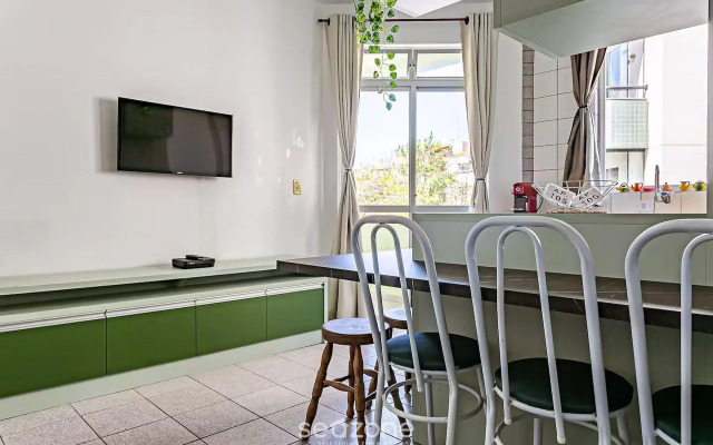 Apto a 50 metros do mar em Canasvieiras CBE105