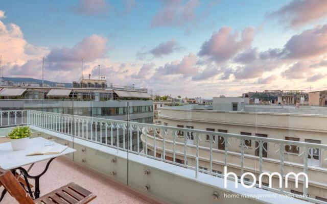 The Balcony homm Studio II in Sofokleous street