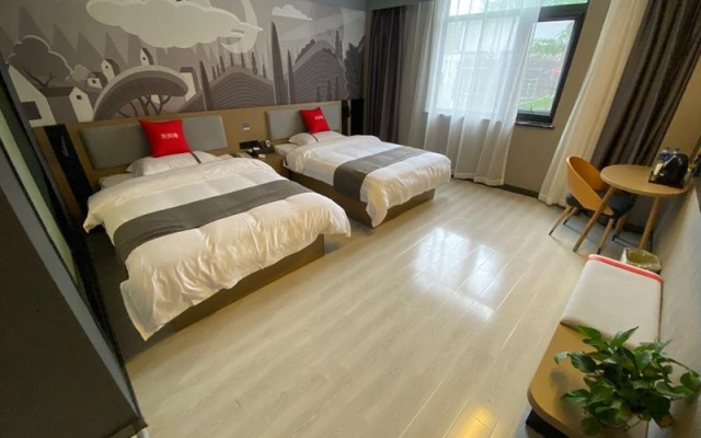 Thank Inn Hotel Henan Zhoukou Chuanhui Passenger Transport Center Station – Guest Rooms – Zhoukou