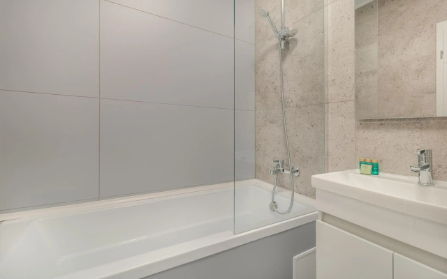 High view by shopping park