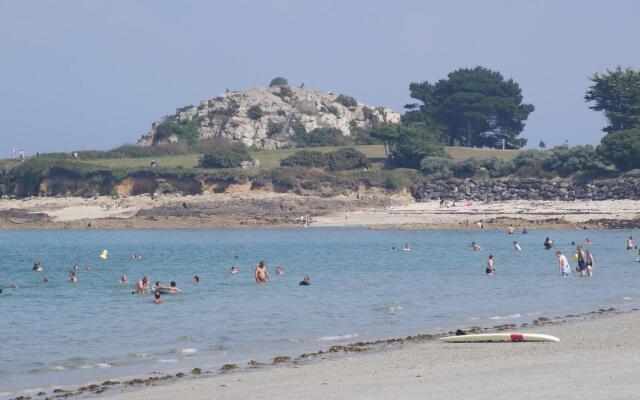 Breton granite stone house with fantastic sea views