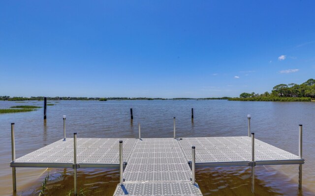 Waterfront Duplex w/ Dock & Views: Near Town!