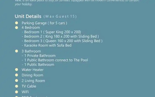 GAIA Lodge The Kusuma Hill Batu, Malang