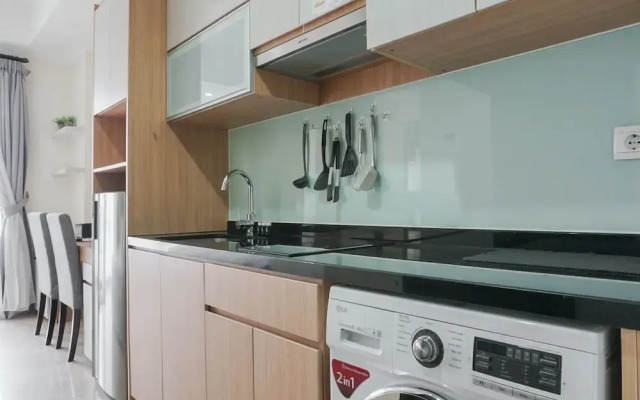 Best Studio with Pool View at Menteng Park Apartment