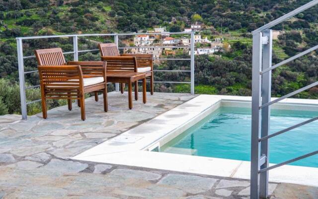 Kampos View - Quiet House at the end of the Road, privet pool