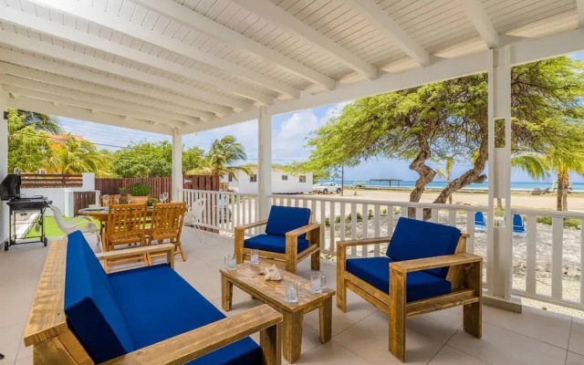 Secluded Beachfront Gem Pool Patio View BBQ