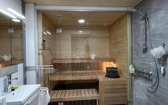 private room in shared apartment with sauna