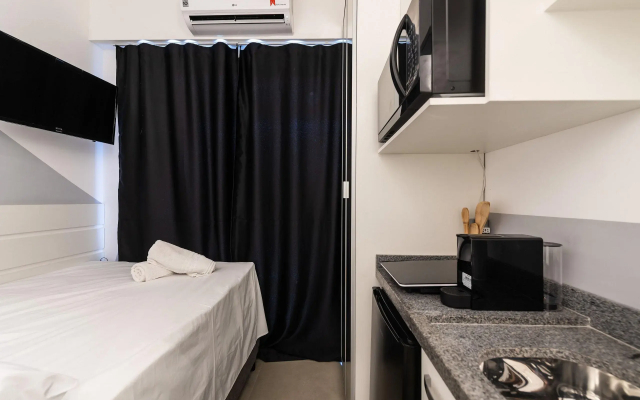 VO5 Studio no Paraíso Prox Metrô e Paulista Parque Ibirapuera Com Vaga de Garagem - Hotel in São Paulo - Photo 3